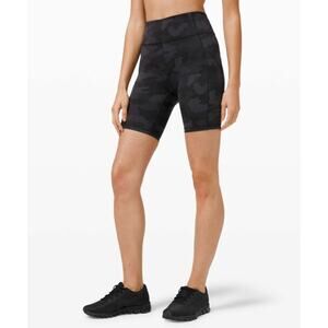 Lululemon Shorts Women 6 Invigorate High Rise Short 8 Gym Yoga Pilate Athleisure